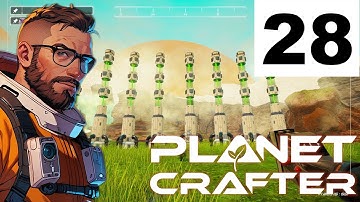 Planet Crafter Build Only 28 T3 Tree Spreaders!
