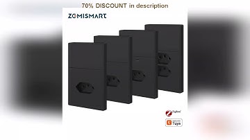 A must-have product! Zemismart Zigbee Brazilian Socket 10A 20A with Smart Light Switch Type-C Char