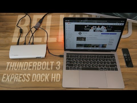 Обзор док-станции Belkin Thunderbolt 3 Express Dock HD