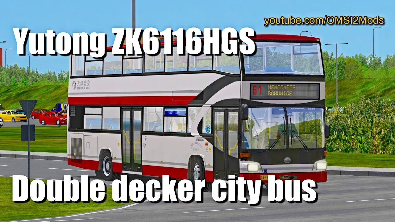 OMSI 2 – Yutong ZK6116HGS Double decker city bus