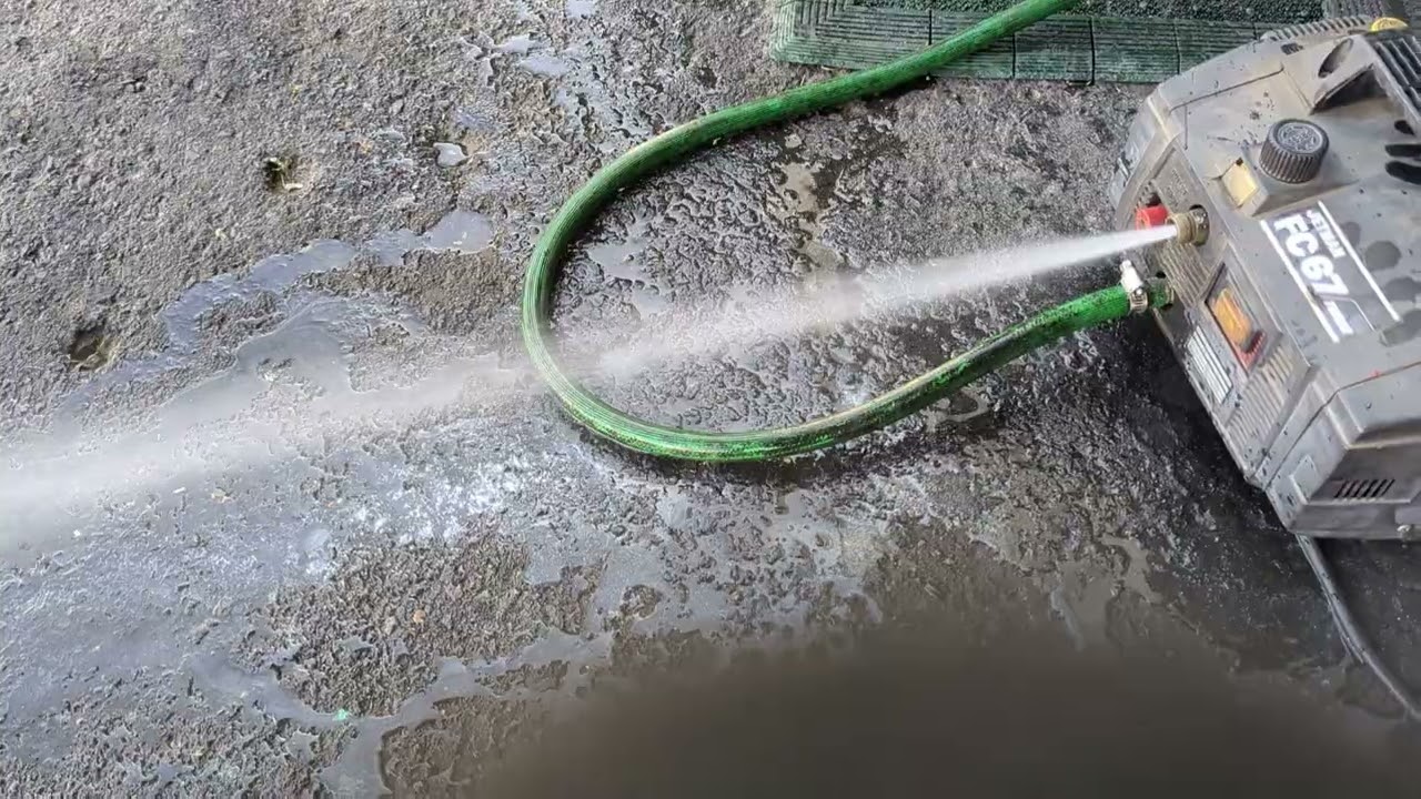 ZAOH 蔵王産業 ジェットマン FC67 高圧洗浄機 - YouTube