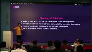 Introduction to FRAME by Shawn Tabrizi @ Polkadot Blockchain Academy 2024
