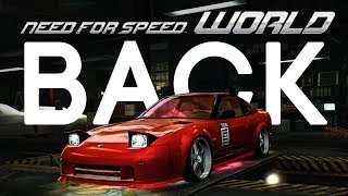 NEED FOR SPEED WORLD IS BACK ONLINE!!