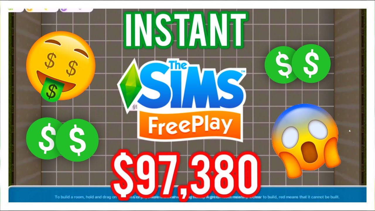 NEW 2020 Sims Freeplay Cheat 97000 simoleons INSTANTLY//100 WORKS