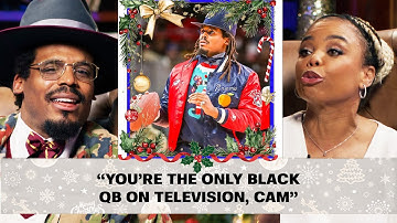 Jemele Hill Tells Cam Newton He’s the Only Black QB on TV