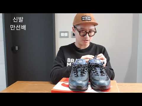 [신발리뷰 Shoes review] 나이키 에어맥스95 메탈블루, Nike Airmax95 metalblue