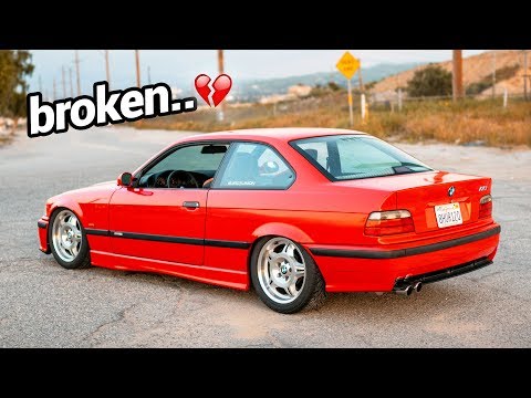 bmw-e36-m3-project-car-is-already-broken...!!!