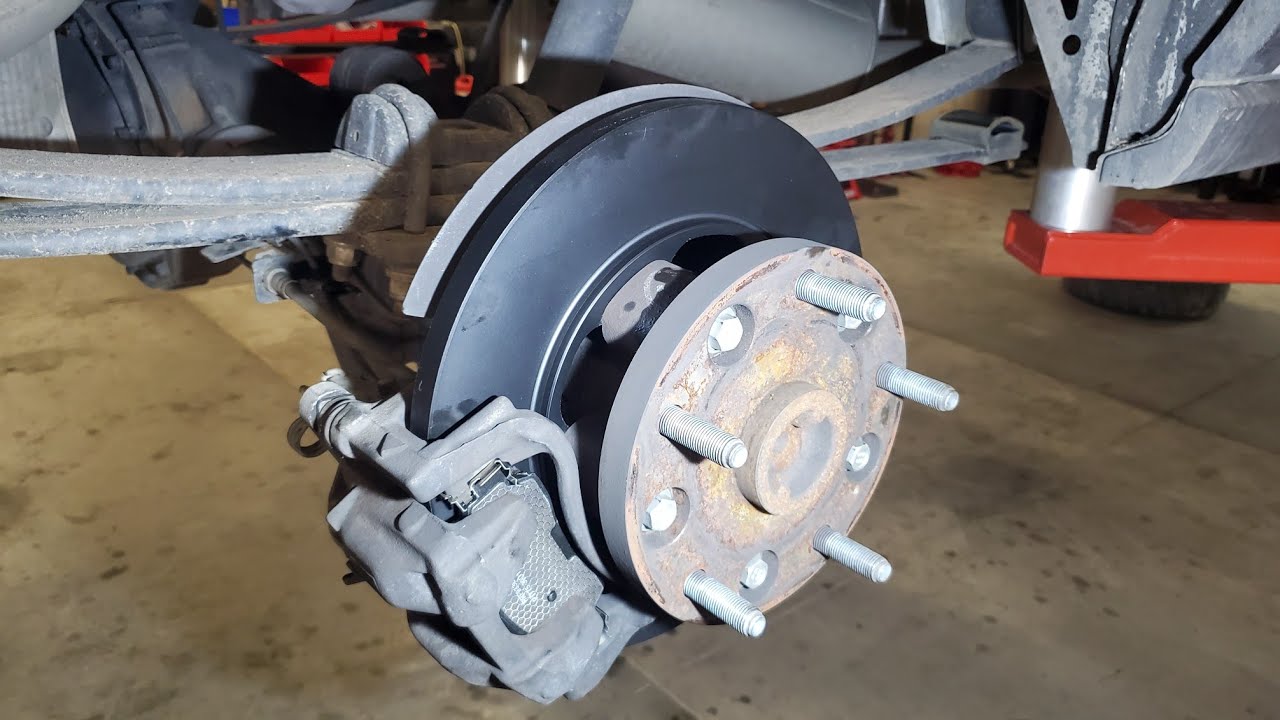 2016 ford transit 250 front rotor removal