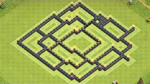 Clash of Clans - BEST TH8 Dark Elixir Farming Base Speed Build