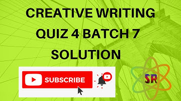 Creative Writing Quiz 4 Batch 7 Digiskills |creative writing quiz no 4 batch 7 digiskills |solution|