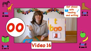 oo | Phonics: Phase 3 - Read, write and use 'oo' [digraphs] - VIDEO 16