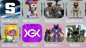 Nextbots In Playground Mod Catnap,Sandbox In Space,Nip Multipayer,Zoonomaly Morphs Gameplay | 15