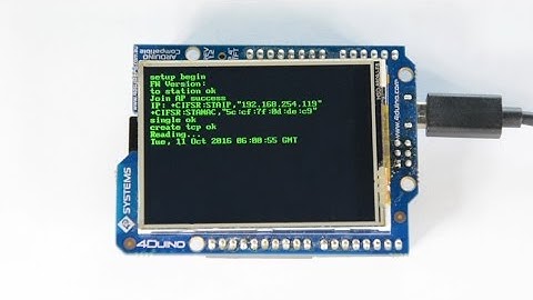Timestamp from Web Server featuring 4Duino-24