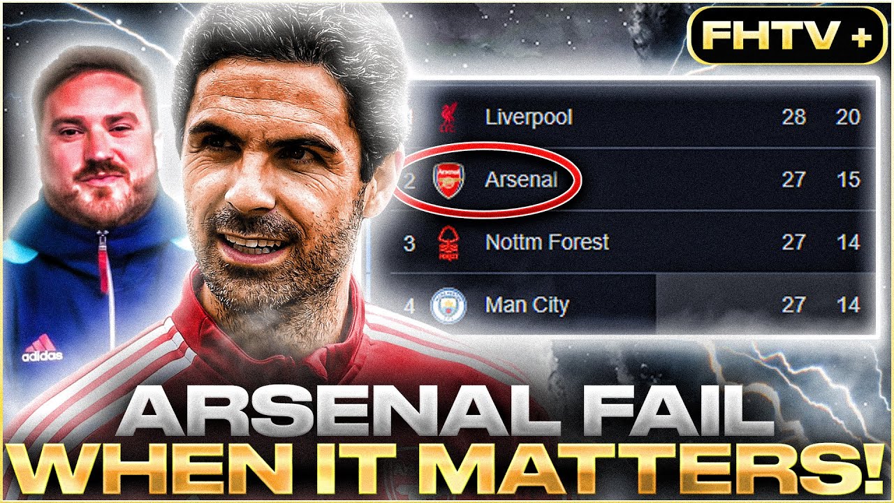ARSENAL FAIL WHEN IT MATTERS! - YouTube