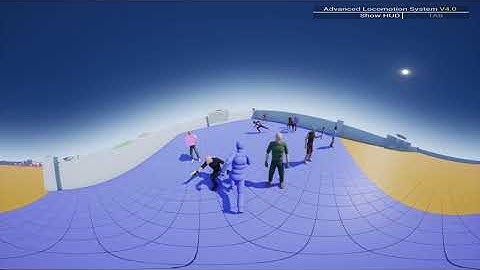 Example working Take Recorder + Camera360 in Unreal Engine 4.