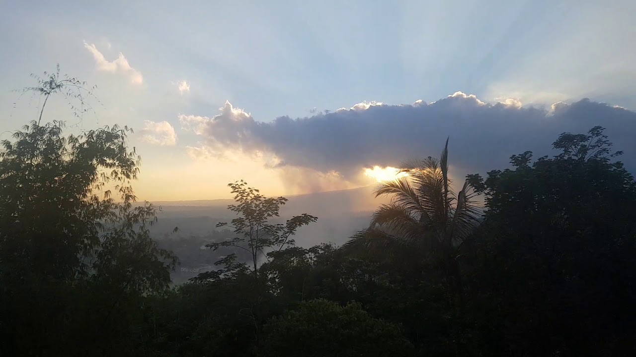 Pemandangan desa bandung 2019