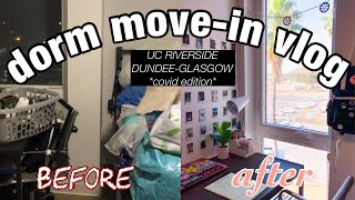 UCR DORM MOVE-IN VLOG | dundee glasgow