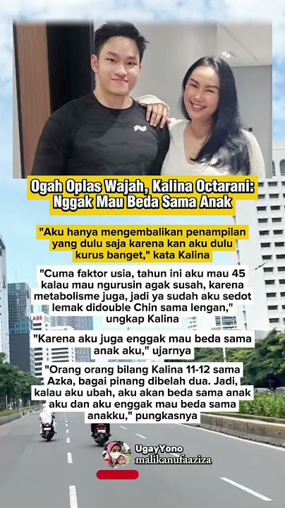 Ogah Oplas Wajah, Kalian Octarani: Nggak Mau Beda Sama Anak #shorts #shortvideo