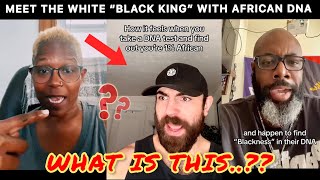 WHITE MAN  CLAIMS AFRICAN DNA ANCESTRY and goes viral