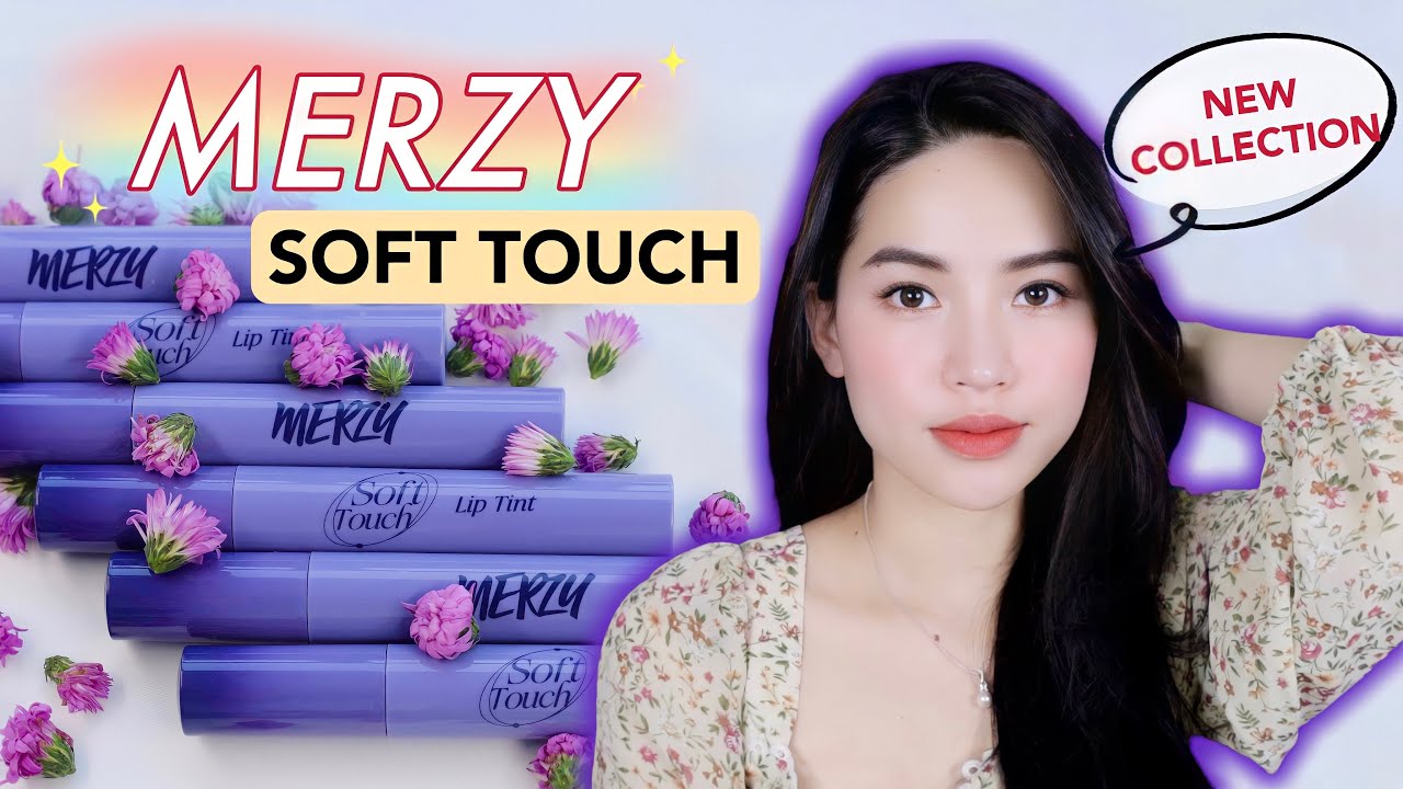 [Review] BST SON MỚI NHẤT MERZY Soft Touch Lip Tint | Màu đẹp điên đảo!