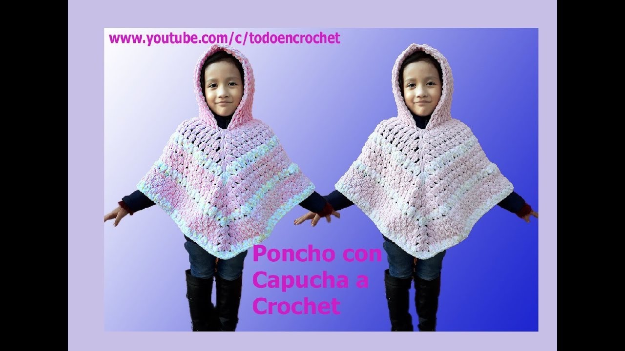 Poncho paso a paso #2 - YouTube