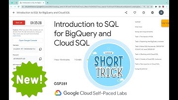 [NEW 2023] Introduction to SQL for BigQuery and Cloud SQL  #qwiklabs | #GSP281 [With Explanation🗣️]