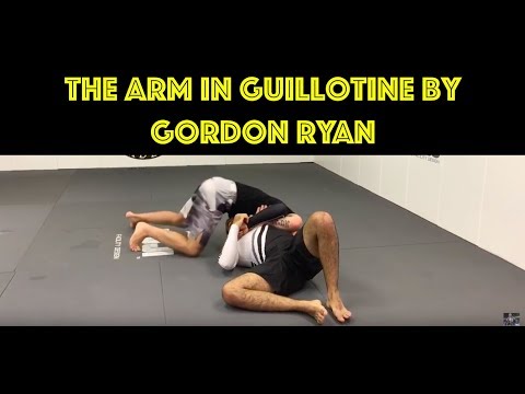 The Arm In Guillotine by Gordon Ryan (The One Used In The Adcc Finals 2017 Against Keenan Cornelius)