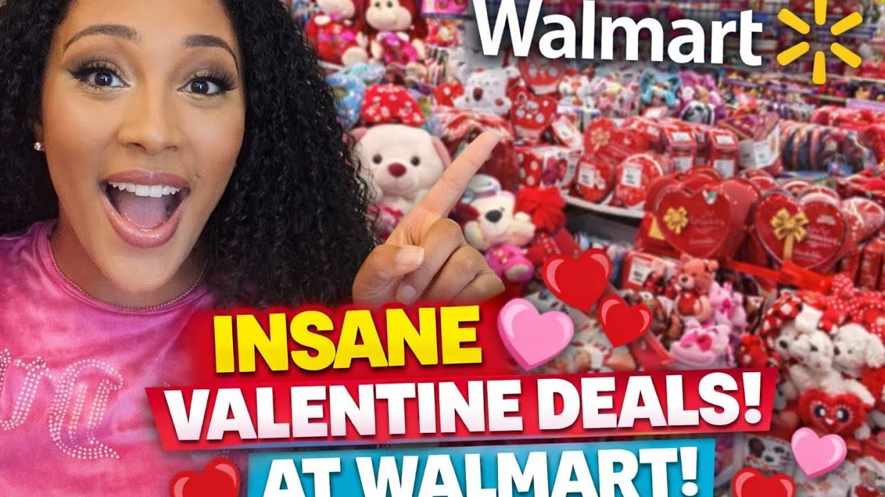 VALENTINE DAY VLOG | I FELL IN LOVE AT WALMART + SURPRISE GIFT IDEAS