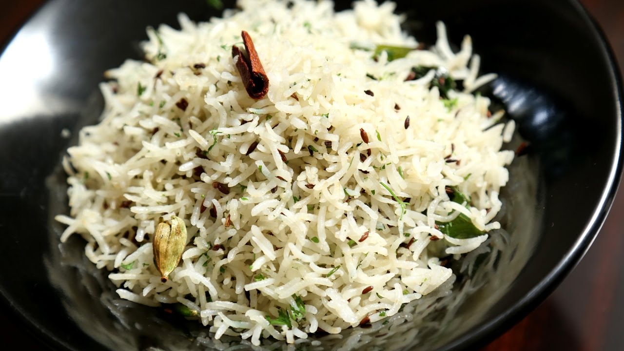 Jeera Rice Recipe | Restaurant Style Jeera Rice Recipe | Flavoured Cumin Rice | Ruchi