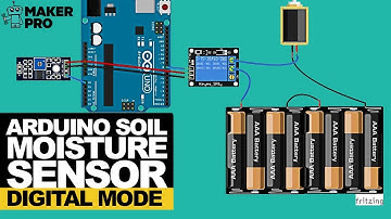 Arduino Soil Moisture Sensor: Digital Mode