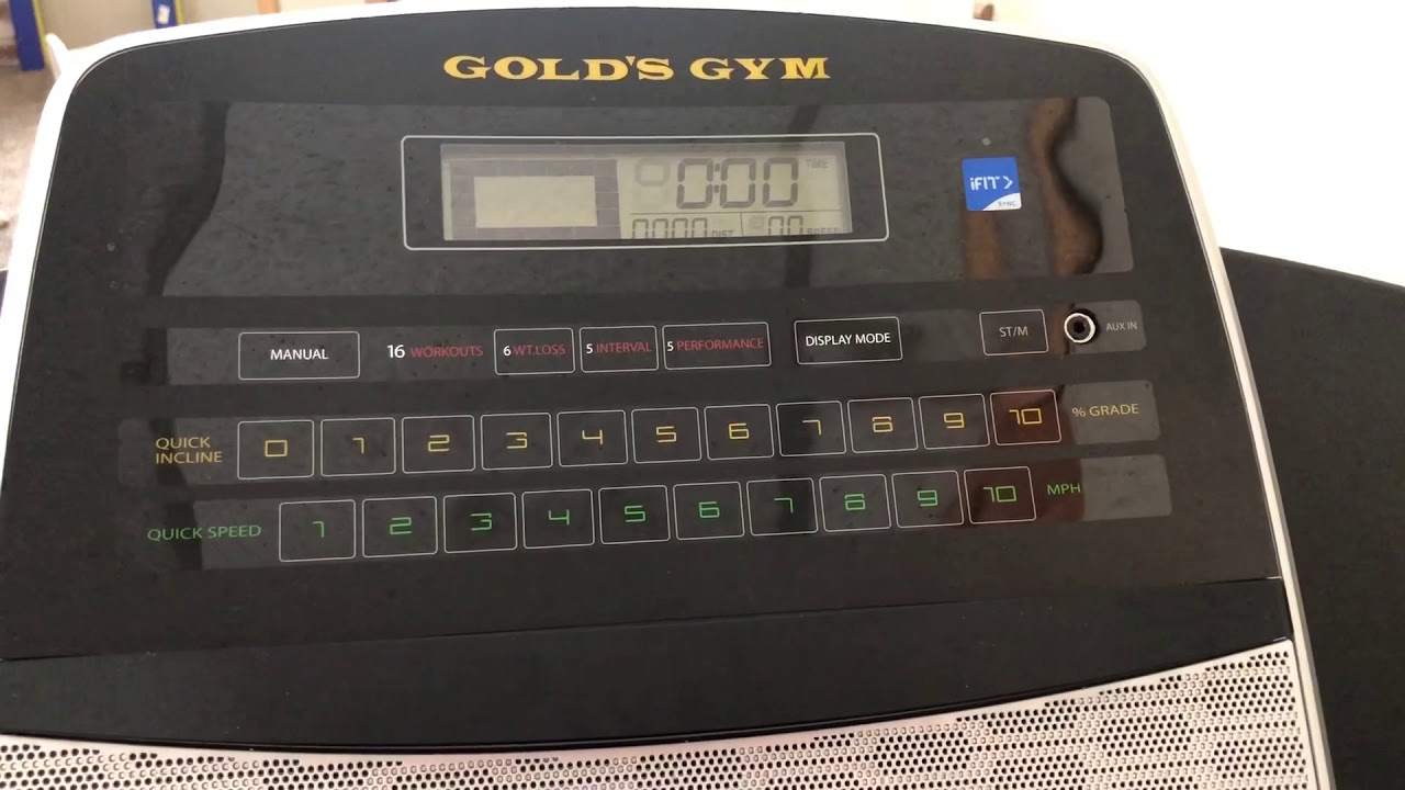 How to turn on your New treadmill without activating iFit - YouTube