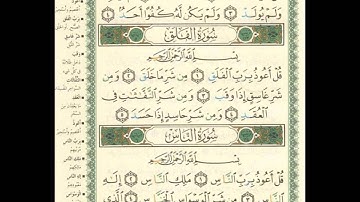 112 Sourat Al Ikhlas سورة الإخلاص