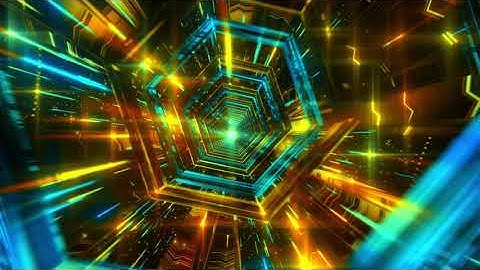 Hexagon Tunnel ║ 4K Moving Backgrounds for Edits ║ Dj Vj Loop Visuals ║ Action Wallpapers Animation