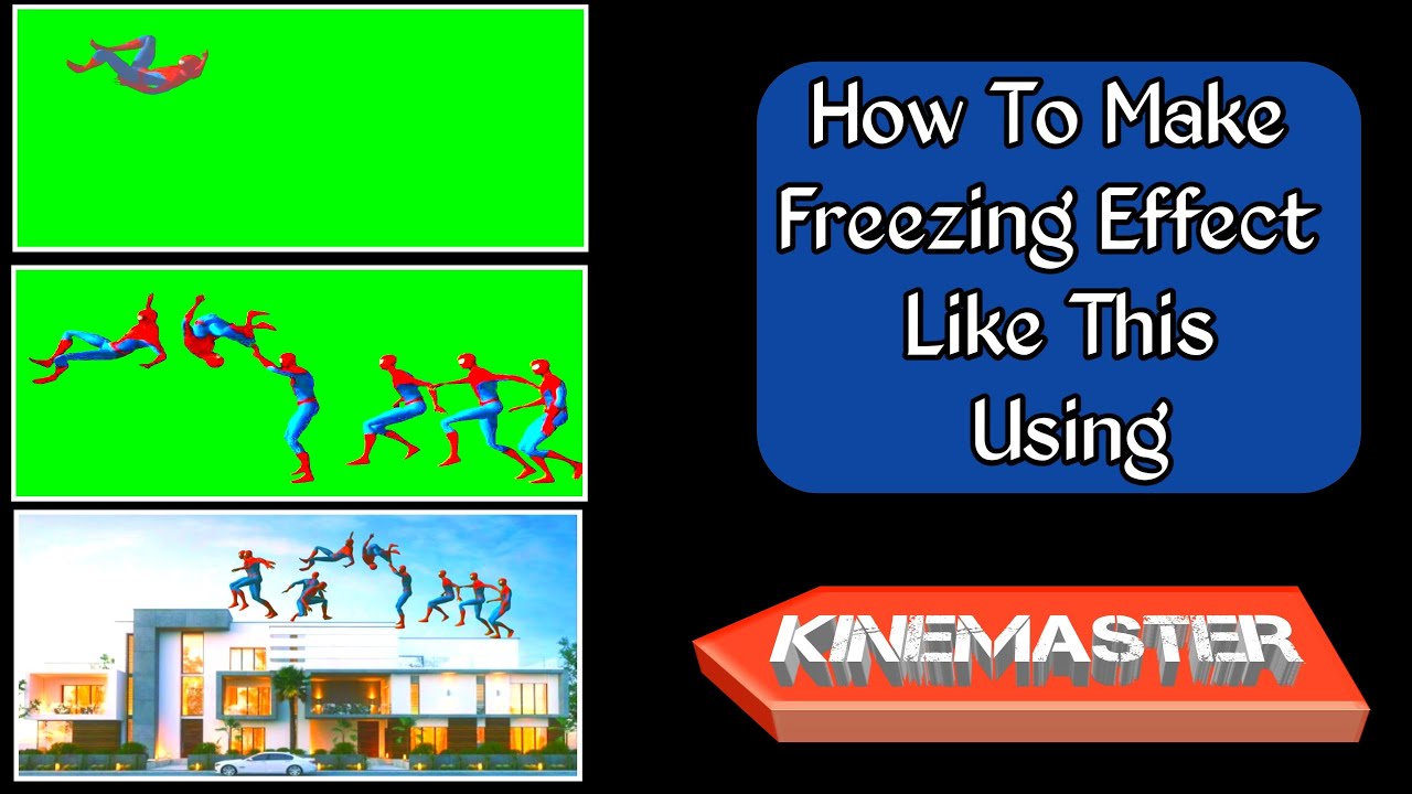 HOW TO MAKE A FREEZING EFFECT VIDEO USING KINE MASTER YouTube