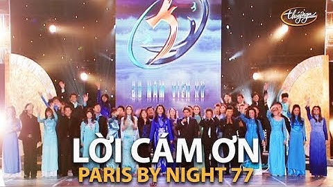 Lời Cám Ơn (Ngô Thụy Miên, HạĐỏ BichPhượng) PBN 77