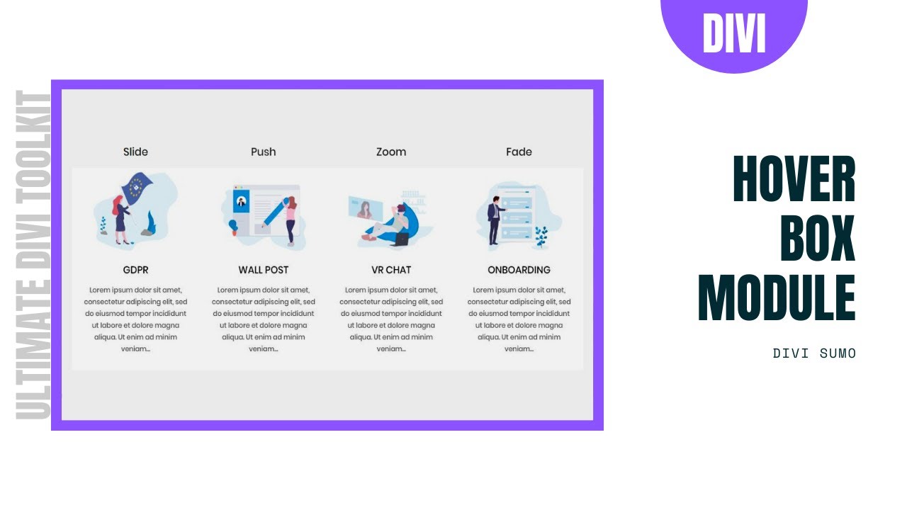 Hover Box Module for Divi | Divi Sumo - YouTube
