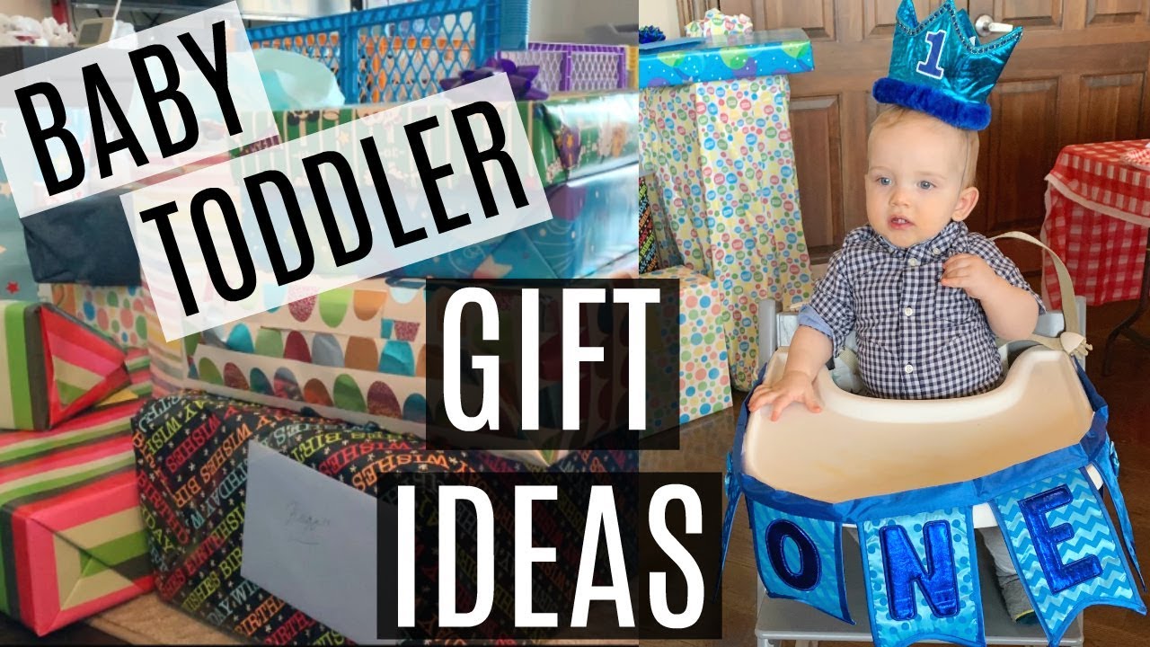 WHAT MY 1 YEAR OLD GOT FOR HIS BIRTHDAY // BABY & TODDLER GIFT IDEAS