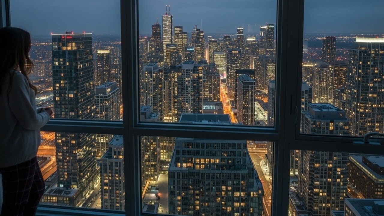 The City Exhales, I Stay Awake 🌃❄️ | Dark Lo-Fi Winter Night