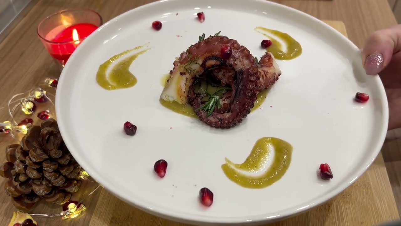 Un Morso e Te Ne Innamori: Il Polpo con Salsa Broccoli più Chic di Sempre!