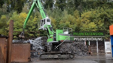 SENNEBOGEN 830 E and 835 E Electro - Scrap Handling in Germany