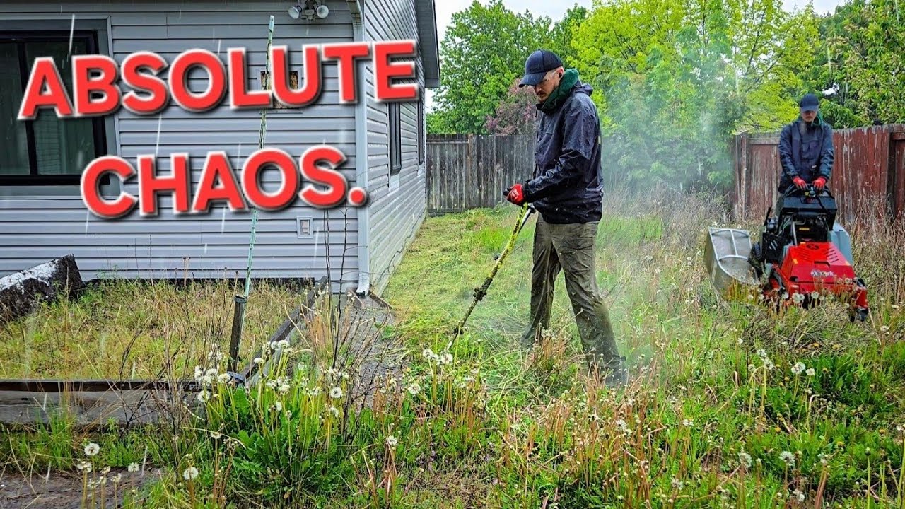 Restoring A Yard When A MASSIVE Storm Closed In On Me