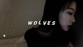 selena gomez, marshmello - wolves (slowed + reverb)
