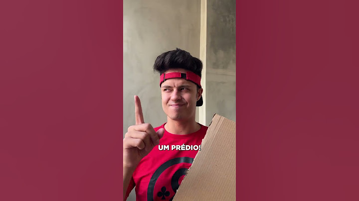 CONSTRUÍ UM PRÉDIO DE PAPELÃO! #shorts