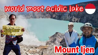 🇮🇩 World most acidic lake is in Mount Ijen Indonesia | Danau paling asam di dunia ada di Gunung Ijen