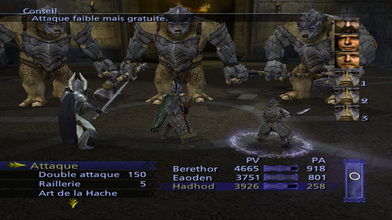 Jeu Le Seigneur Des Anneaux : Le Tiers Âge – PlayStation 2, Version PAL Française