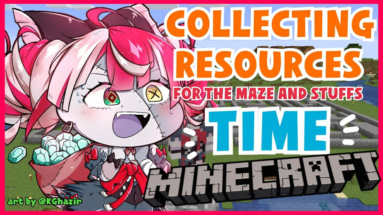 【MINECRAFT】TO RESOURCE SERVER WE GO!!!【Hololive Indonesia 2nd Gen】