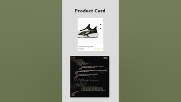 Animated product card design using html CSS #shorts #shortsfeed #webdesign #coding #productcard
