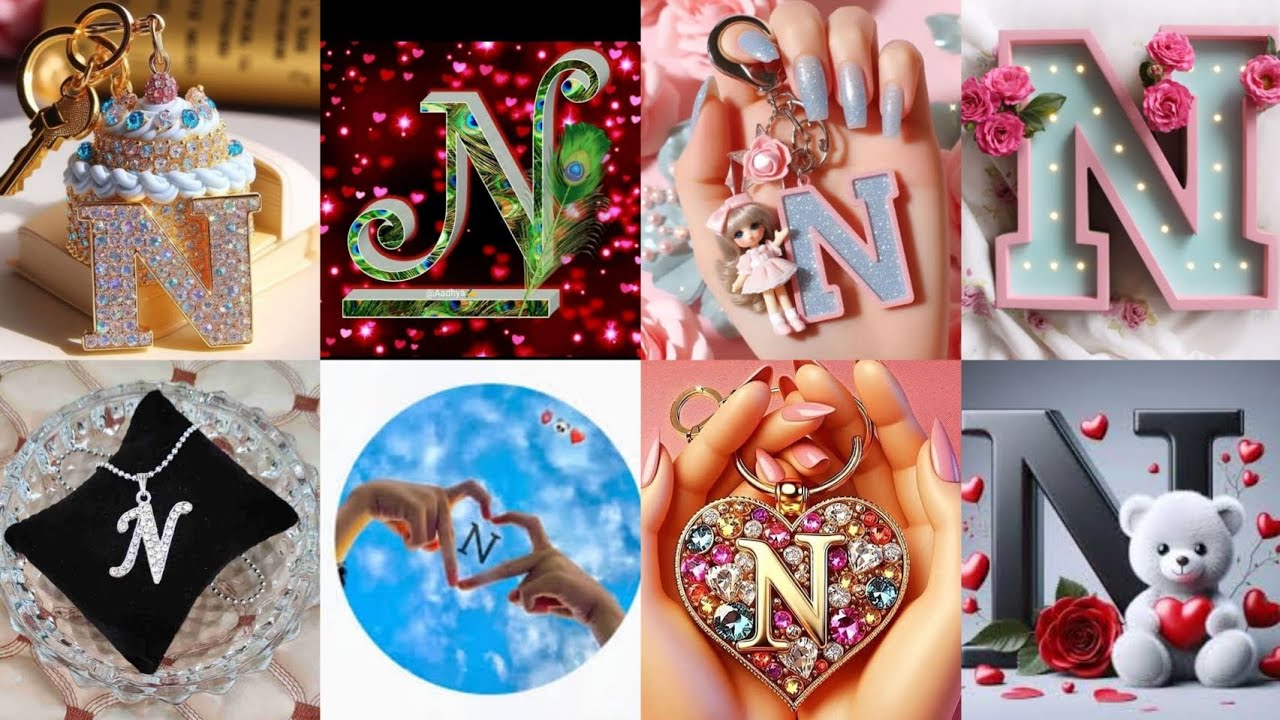 25 N letter dp ideas /dp ideas |N letter wallpaper //stylish dp and wallpaper N letter 