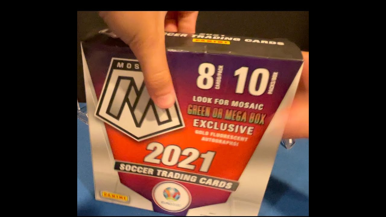 2021 Mosaic Euro Soccer Mega X2   Doku and Gold Hits!!