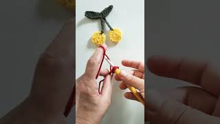 Crochet Cute Cherry How to crochet How to start shorts cute tutorial